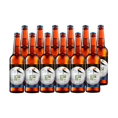 Cerveza Nalka Cosmic Blonde Botella 330cc X12