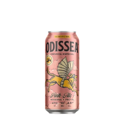 Cerveza Odissea Pink Ale 470cc (24 unidades)