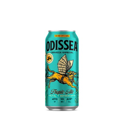 Cerveza Odissea Tropic Ale 470cc (24 unidades)