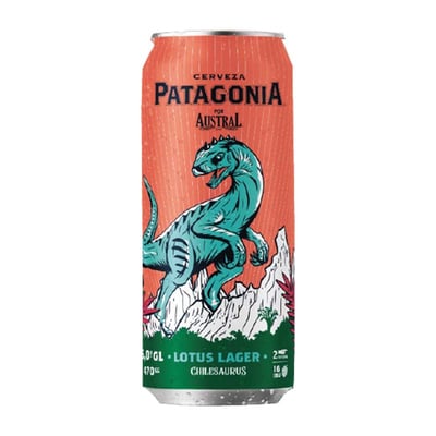 Cerveza Patagonia Austral Lotus Lager 470cc