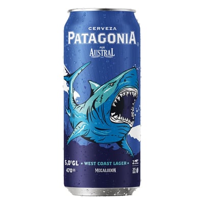 Cerveza Patagonia West Coast Lager 470cc