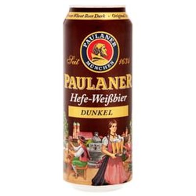 Cerveza Paulaner Dunkel 5.3° 500 cc