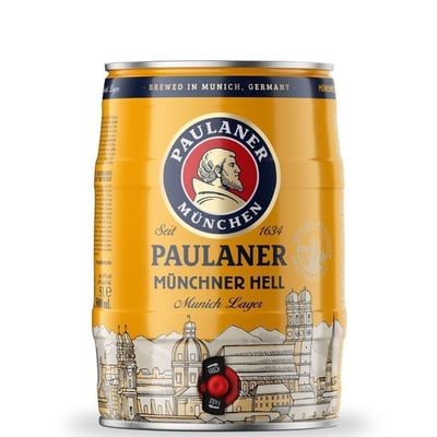 Cerveza Paulaner Munchner Hell 5 Litros