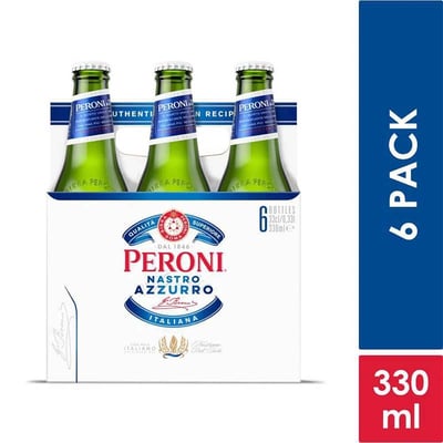 Cerveza Peroni Lager 330cc x6