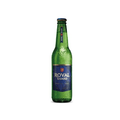 Cerveza Royal Guard Lager Botella 355 Cc