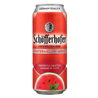 Cerveza Schofferhofer Sandia Menta Lata 500cc