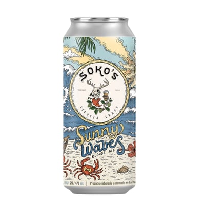 Cerveza Sokos Sunny Waves 473ml