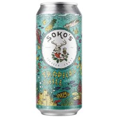 Cerveza Sokos Tropical Chill 6° Lata 473 cc