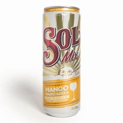 Cerveza Sol mix mango margarita lata 350 cc