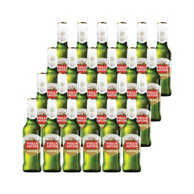 Cerveza Stella Artois Gluten Free Botella 330cc X24
