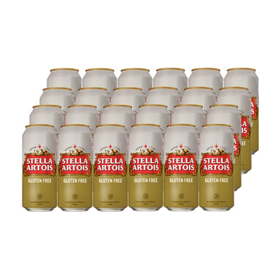 Cerveza Stella Artois Gluten Free Lata 473 Cc X24