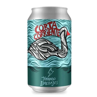 Cerveza Tamango Corta Corriente Lata 355cc
