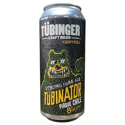 Cerveza Tubinger Tubinator Strong Dark Ale Lata 473cc