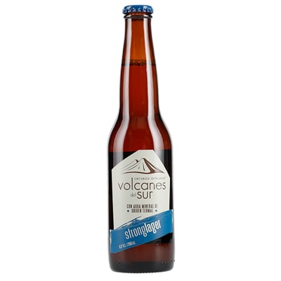 Cerveza Volcanes Strong Botella 350cc