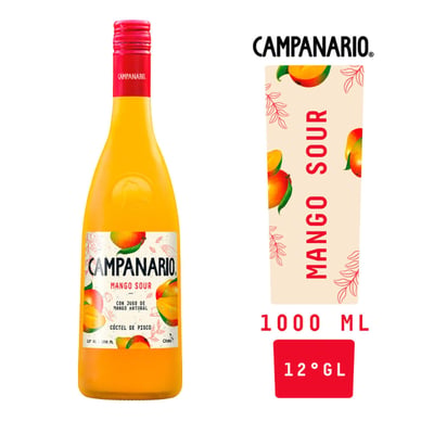 Cóctel Campanario Mango Sour - 1L