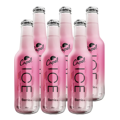Cóctel Capel Ice Berries Botella 275cc X6