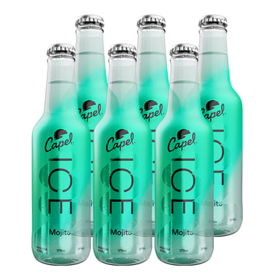 Cóctel Capel Ice Mojito Botella 275cc X6