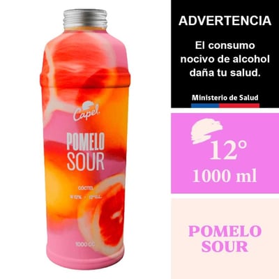 Cóctel Capel pomelo sour botella 1 L