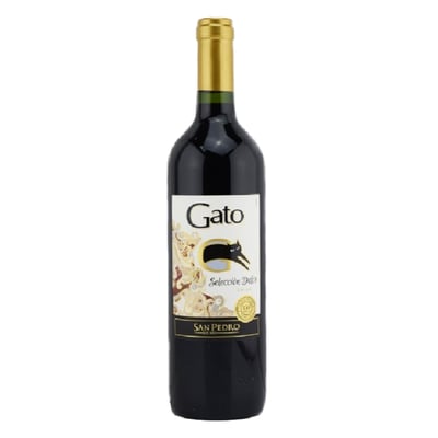 Coctel De Vino Gato Selección Dulce Tinto Botella 750cc