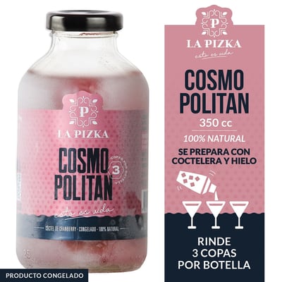 Cóctel La Pizka cosmopolitan 350 cc