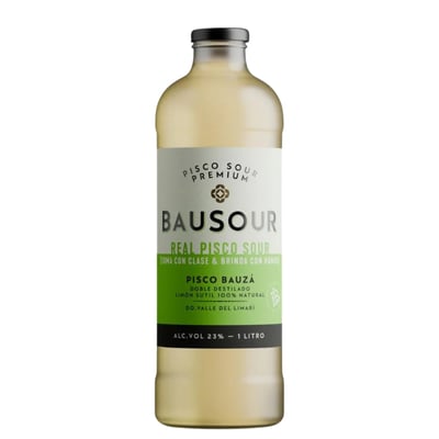 Cóctel Pisco Sour Bau Sour 23˚ - 1L