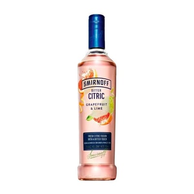Cóctel Smirnoff Bitter Citric Botella 700cc
