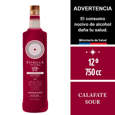 Cóctel sour calafate Estrella del Elqui 750 ml
