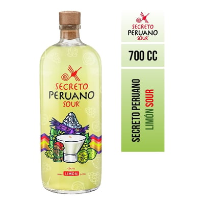 Coctel Sour Limón Secreto Peruano 700 cc