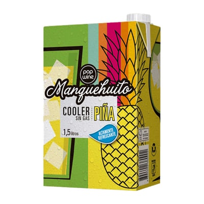Cooler Manquehuito Piña Caja 1.5L