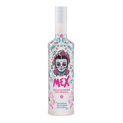 Crema de Fresa con Tequila Mex 700cc