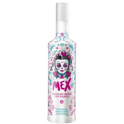 Crema de Fresa Mex con Tequila 700cc