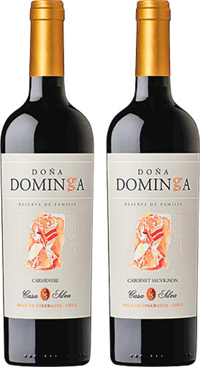 Doña Dominga Pack Reserva 1 Cabernet Sauvignon + 1 Carmenere