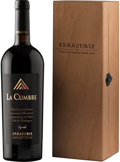 Errazuriz La Cumbre Syrah 2017 En Caja De Madera