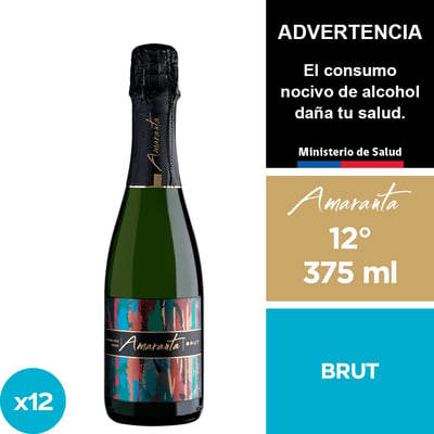 Espumante Amaranta Brut 12 X 375 Ml.