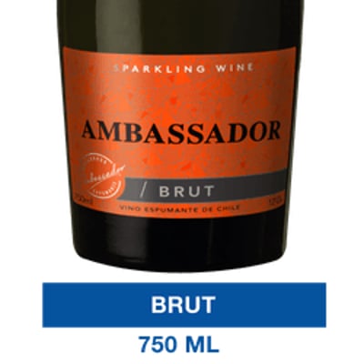 Espumante Ambassador Brut 750 cc