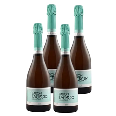 Espumante Baron Lacroix Brut 750 Cc X4
