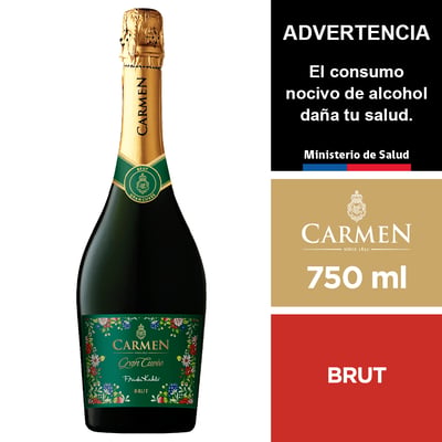 Espumante Carmen Frida Kahlo Brut 750 Ml.