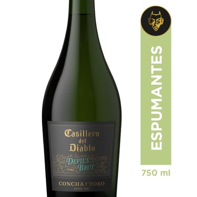 Espumante Casillero del diablo brut botella 750 cc