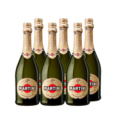 Espumante Martini Prosecco Botella 750cc X6