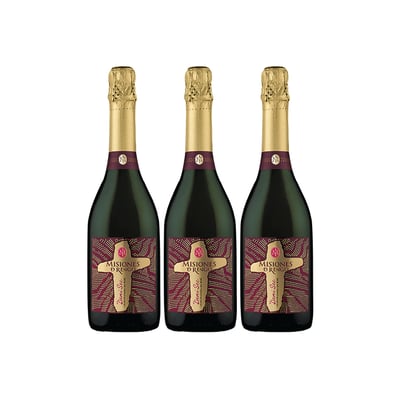 Espumante Misiones De Rengo Demi Sec Botella 750cc X3