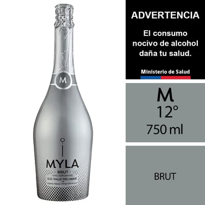 Espumante Myla Brut 12° 750 Ml.