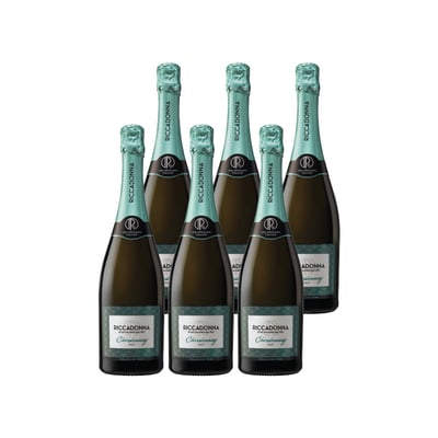 Espumante Riccadonna Chardonnay Brut Botella 750cc X6