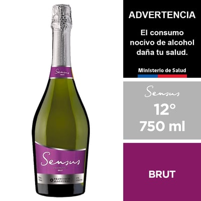 Espumante Sensus Brut 12° 750 Ml.
