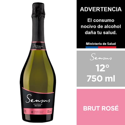 Espumante Sensus Brut Rosé 12° 750 Ml.