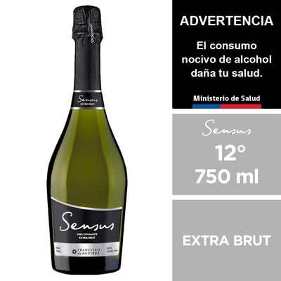 Espumante Sensus Extra Brut 12° 750 Ml.