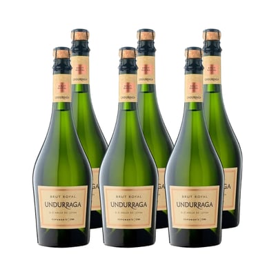 Espumante Undurraga Brut Royal 750cc x6 ($3.590 c/u)