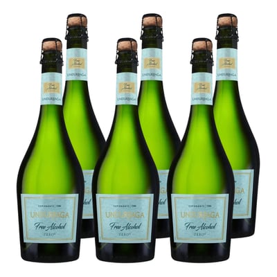 Espumante Undurraga Brut Sin Alcohol Free Zero° 750cc x6