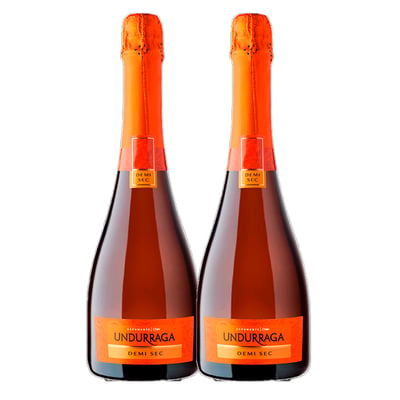 Espumante Undurraga Demi Sec Botella 750cc X2