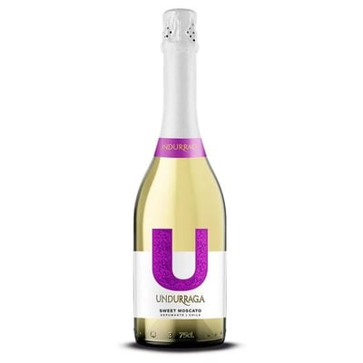 Espumante Undurraga U Sweet Moscato 750cc 12°alc.