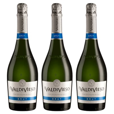 Espumante Valdivieso Brut 750 Cc X3